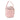 Pink Chanel Small CC Calfskin and Tweed Drawstring Bucket Bag Satchel