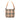 Brown Burberry House Check Tweed Shoulder Bag