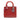 Red Dior Medium Patent Cannage Lady Dior Satchel