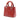 Red Dior Medium Patent Cannage Lady Dior Satchel