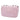 Pink Chanel Mini Quilted Metallic Calfskin Coco Pleats Chain Flap Crossbody Bag