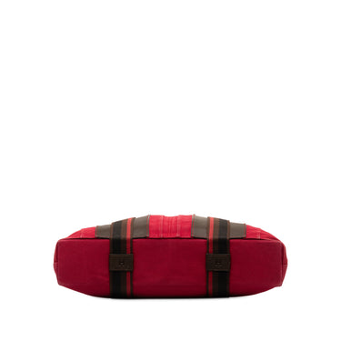 Red Hermes Sac Troca Horizontal MM Tote Bag - Designer Revival