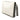 White Fendi Zucca Coated Canvas FF 1974 Diagonal Vitello Liberty Front Zip Clutch