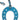 Blue Hermès Swift Paddock Horseshoe Bag Charm Key Chain