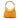 Yellow Gucci Calfskin Bamboo Diana Satchel