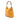 Yellow Gucci Calfskin Bamboo Diana Satchel