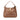 Brown Prada Cervo Shine Flap Hobo
