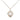 Silver Chanel CC Brass Strass Pendant Necklace