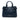 Blue Burberry Small Grainy Calfskin and House Check Banner Satchel