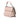 Pink Fendi Medium Scalloped Leather Kan I Satchel