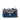 Blue Chanel Small Quilted Calfskin Straight Lined Flap Satchel - Designer Revival