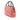 Pink Gucci Small Calfskin Bamboo Shopper Satchel