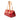 Red Louis Vuitton Monogram Vernis Rosewood Avenue Shoulder Bag