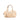 Beige LOEWE Mini Anagram Leather Tassel Handbag