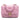 Pink Chanel Mini Quilted Lambskin Candy Chain Flap Crossbody Bag
