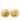 Gold Chanel CC Gold Plated Arabesque Round Clip On Earrings