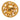 Gold Chanel CC Gold Plated Arabesque Round Clip On Earrings