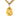 Gold Chanel CC Gold Plated Resin Teardrop Pendant Necklace