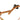 Brown Louis Vuitton Leather Flower Lexington Choker Costume Necklace - Designer Revival