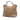 Beige Gucci Medium GG Canvas Bree Satchel - Designer Revival