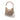 Beige Gucci GG Canvas Bamboo Diana Satchel