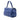 Blue Chanel Glazed Caviar Coco Rider Multi Pocket Rider Flap Handbag