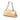 Gold Chanel Medium Aged Calfskin Just Mademoiselle Bowling Bag
