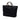 Black Prada Tessuto Beaded Handle Tote