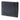 Black Saint Laurent Croc Embossed Leather Monogram Document Holder Clutch Bag