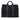 Black Hermès Canvas Fourre Tout MM Tote Bag
