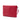 Red Saint Laurent Chevron Leather Monogram Zip A5 Wristlet Pouch Clutch Bag