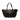 Black Dior Pleated Lambskin Plisse Basket Tote