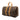Brown Louis Vuitton Monogram Keepall Bandouliere 45 Travel Bag