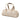 Beige Chanel New Travel Line Nylon Handbag