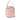 Pink Chanel Small CC Calfskin and Tweed Drawstring Bucket Bag Satchel