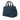 Blue Prada Small Denim Canapa Logo Satchel