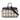 Brown Burberry House Check Canvas Travel Bag