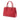 Red Prada Medium Saffiano Galleria Double Zip Satchel