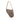 Brown Dior Mini Diorissimo Canvas Saddle Pochette Shoulder Bag
