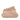 Pink Fendi Small Shearling Fendi First Crossbody Bag - Designer Revival