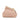 Pink Fendi Small Shearling Fendi First Crossbody Bag - Designer Revival