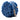 Blue Chanel Shearling 19 Round Clutch with Chain Satchel