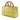 Yellow Gucci Medium Calfskin Bamboo Shopper Satchel