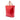 Red Louis Vuitton Monogram Vernis Reade MM Tote Bag