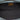Blue Fendi Zucca Embossed Leather Baguette Satchel