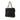 Black Chanel CC Caviar Chain Turn Lock Tote