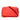 Red LOEWE Leather Flamenco Knot Whipstitch Crossbody