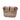 Beige Burberry Mini Haymarket Check Coated Canvas and Suede Berkeley Crossbody