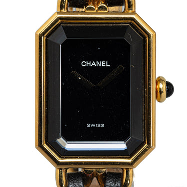 Gold Chanel Quartz Premiere Watch