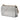 Silver Dior Medium Metallic Ceramic Effect Deerskin Diorama Flap Crossbody Bag - Designer Revival